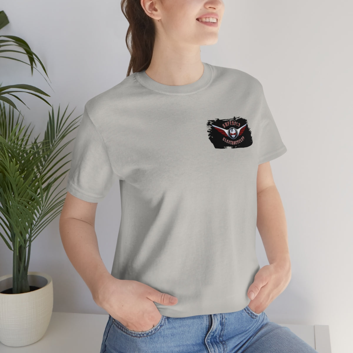Official Superfly Electrocycle Shop Tee Shirt (F/B Print)- Unisex Jersey Short Sleeve Tee