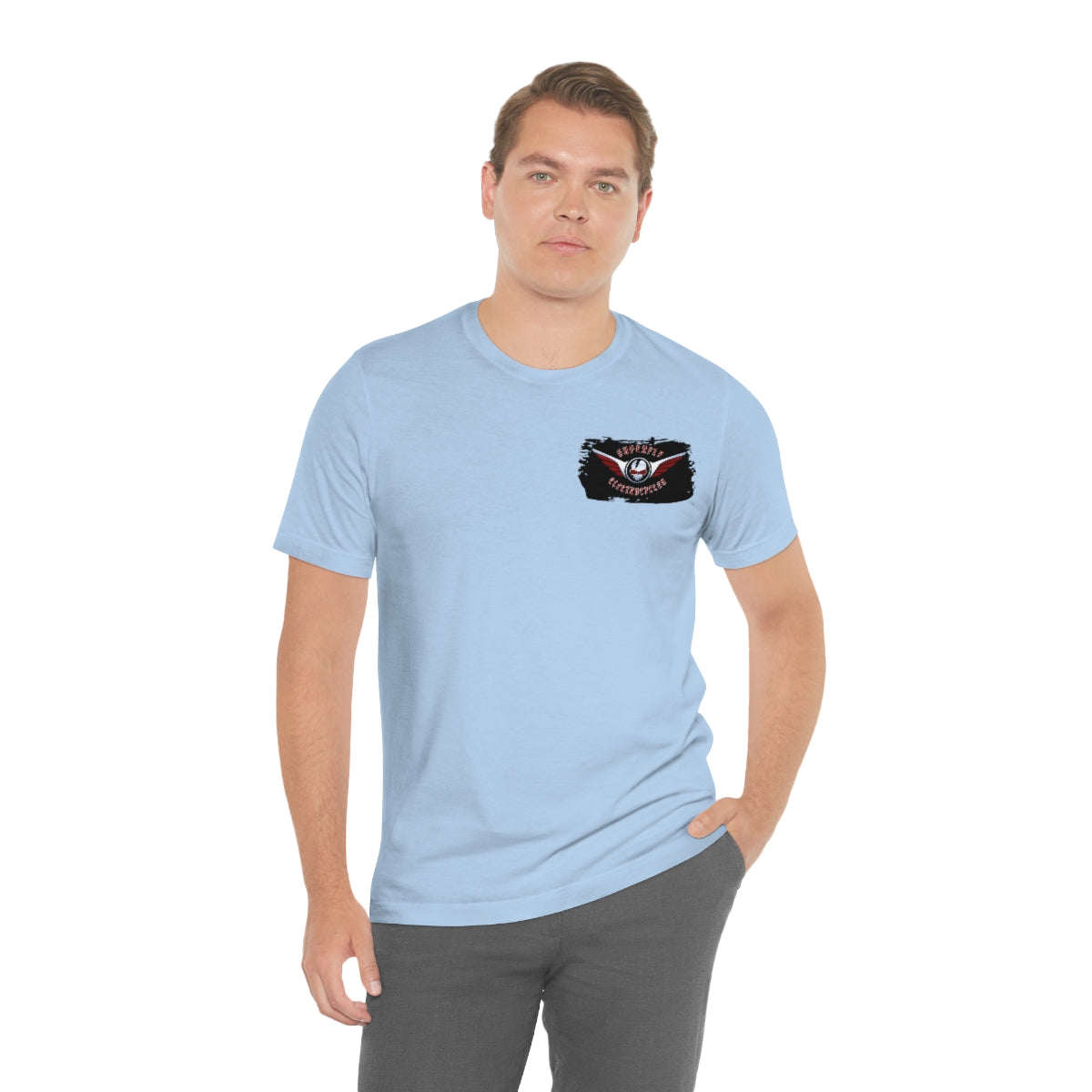 Official Superfly Electrocycle Shop Tee Shirt (F/B Print)- Unisex Jersey Short Sleeve Tee