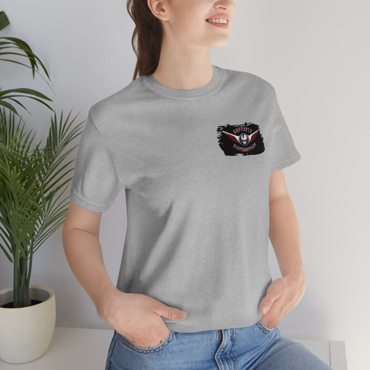 Official Superfly Electrocycle Shop Tee Shirt (F/B Print)- Unisex Jersey Short Sleeve Tee