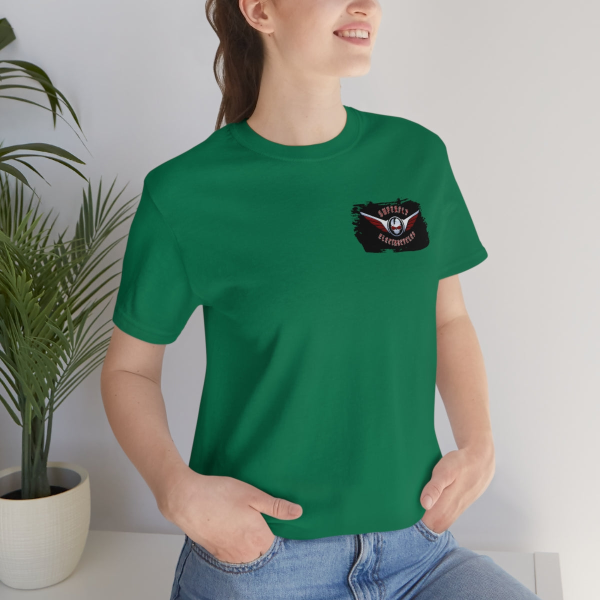 Official Superfly Electrocycle Shop Tee Shirt (F/B Print)- Unisex Jersey Short Sleeve Tee