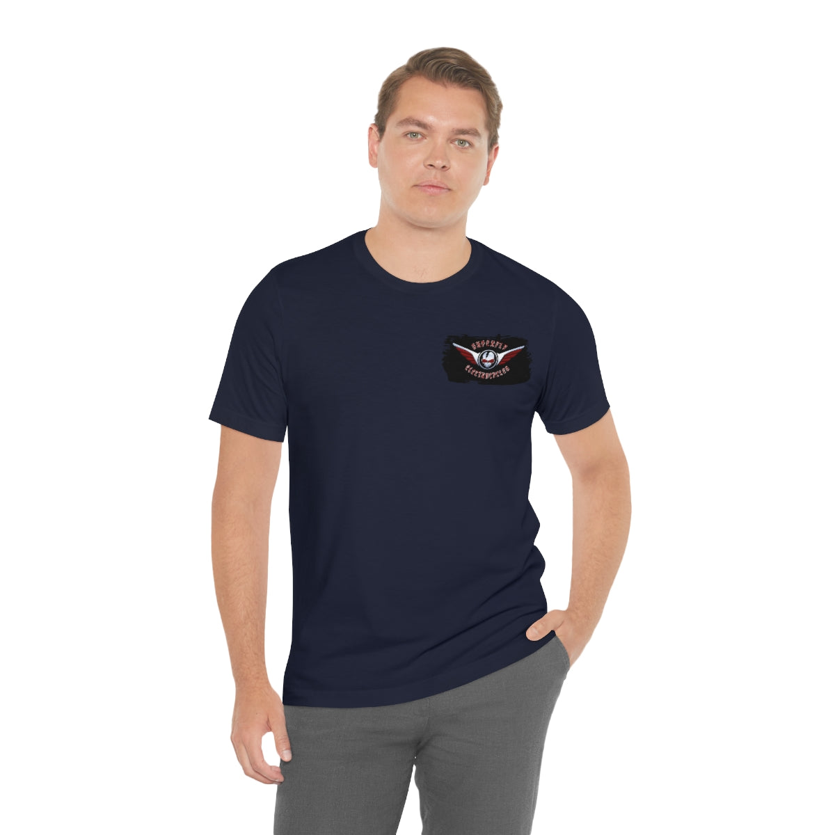 Official Superfly Electrocycle Shop Tee Shirt (F/B Print)- Unisex Jersey Short Sleeve Tee