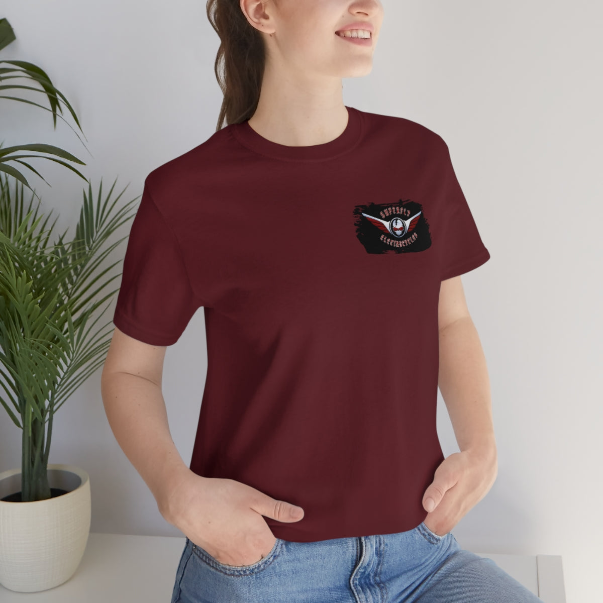 Official Superfly Electrocycle Shop Tee Shirt (F/B Print)- Unisex Jersey Short Sleeve Tee