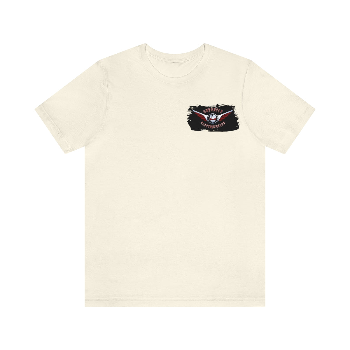 Official Superfly Electrocycle Shop Tee Shirt (F/B Print)- Unisex Jersey Short Sleeve Tee