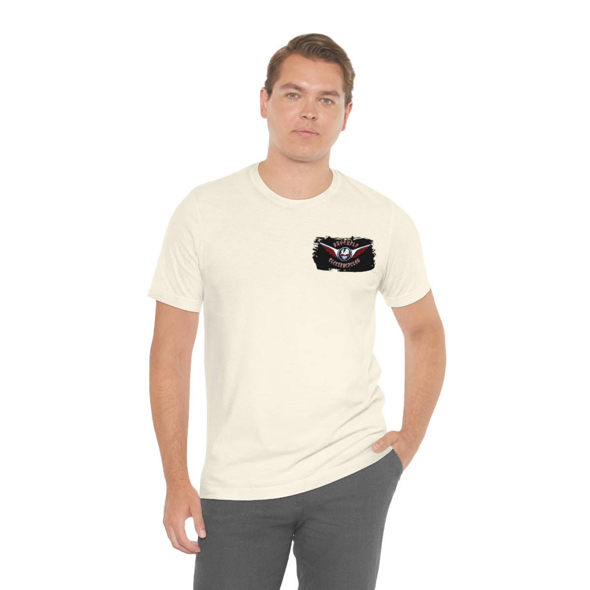 Official Superfly Electrocycle Shop Tee Shirt (F/B Print)- Unisex Jersey Short Sleeve Tee