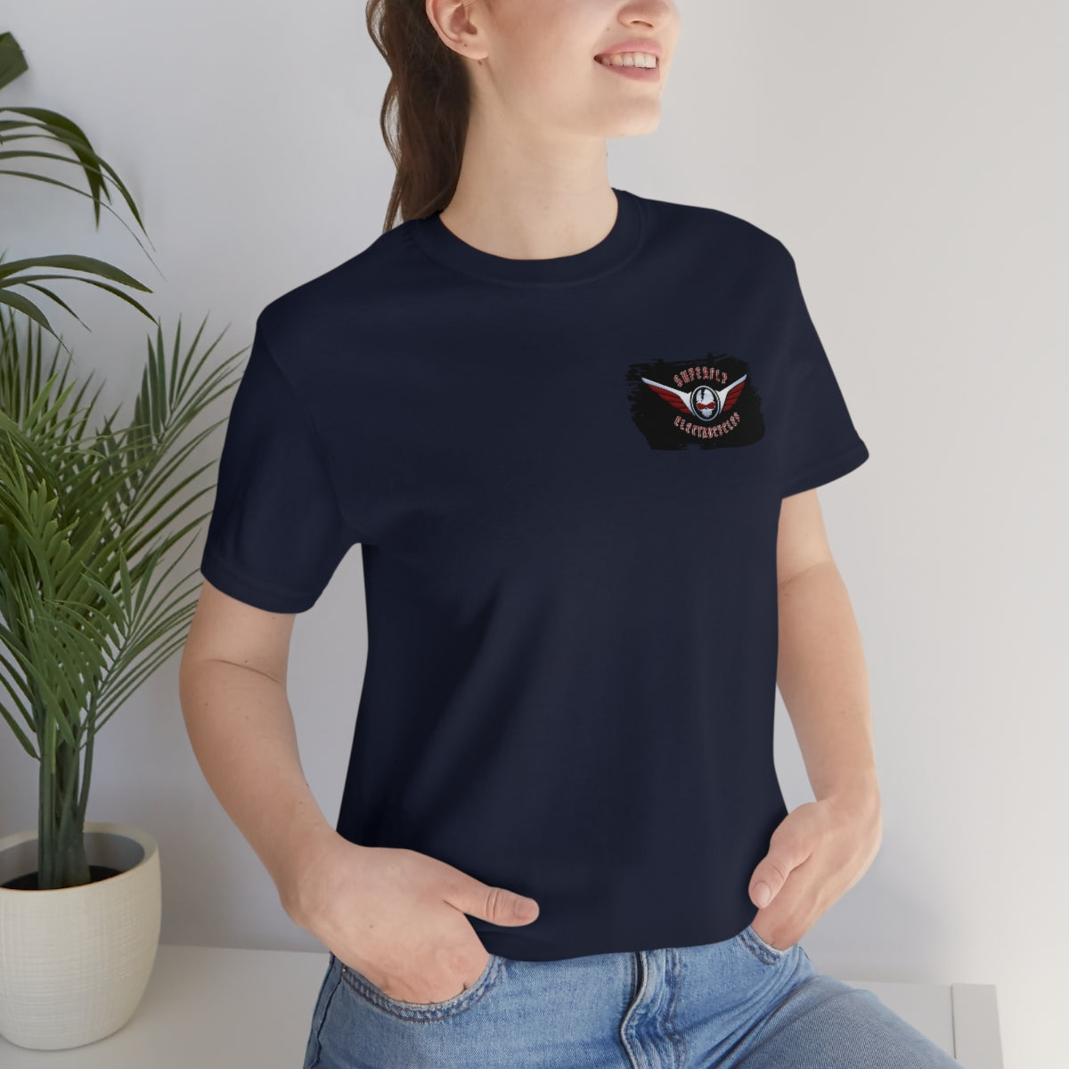 Official Superfly Electrocycle Shop Tee Shirt (F/B Print)- Unisex Jersey Short Sleeve Tee