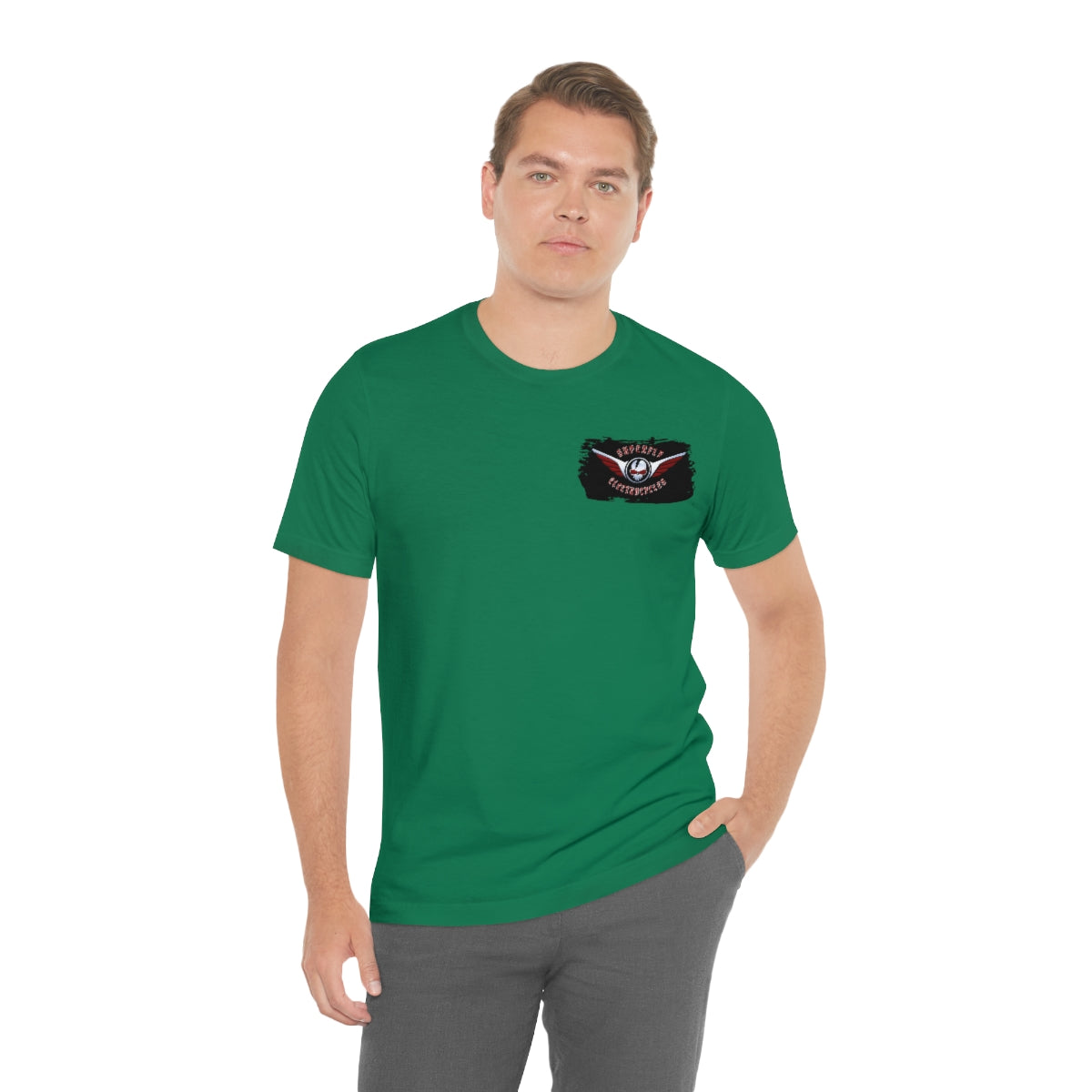 Official Superfly Electrocycle Shop Tee Shirt (F/B Print)- Unisex Jersey Short Sleeve Tee