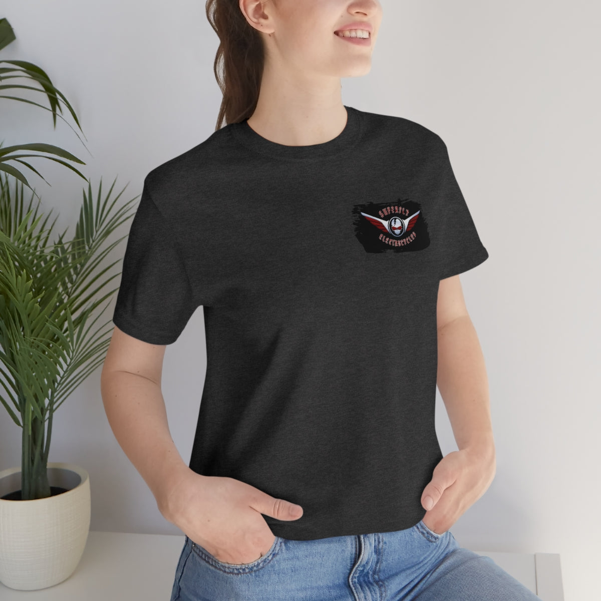 Official Superfly Electrocycle Shop Tee Shirt (F/B Print)- Unisex Jersey Short Sleeve Tee