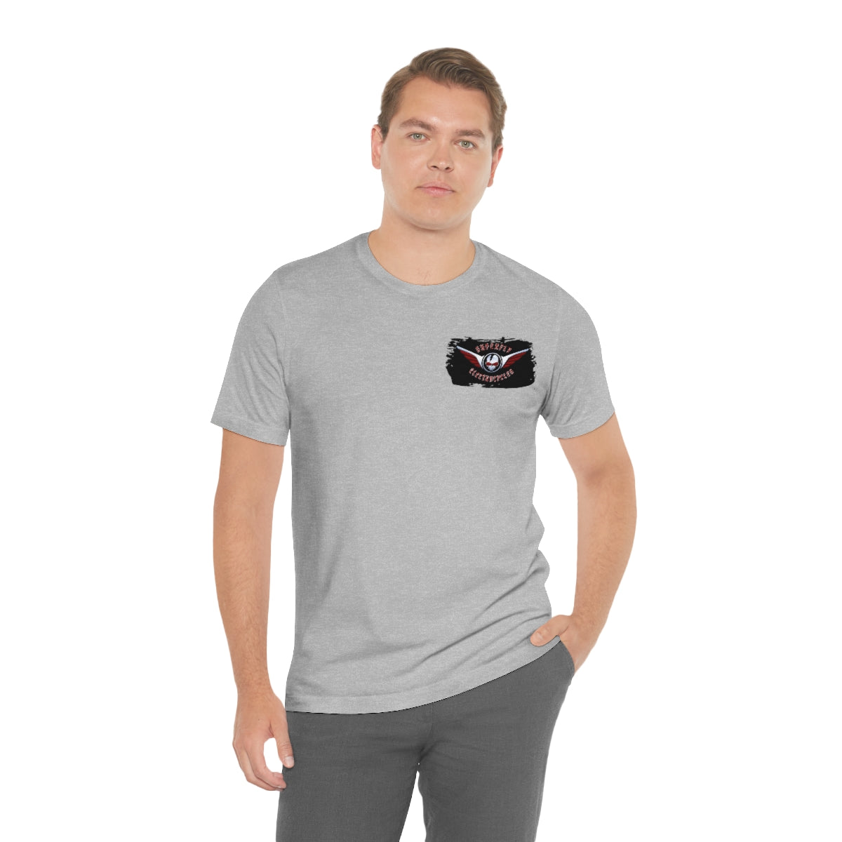 Official Superfly Electrocycle Shop Tee Shirt (F/B Print)- Unisex Jersey Short Sleeve Tee