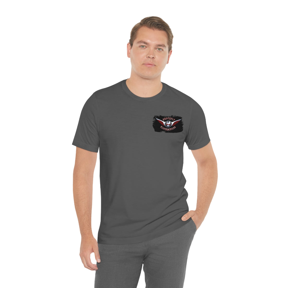 Official Superfly Electrocycle Shop Tee Shirt (F/B Print)- Unisex Jersey Short Sleeve Tee
