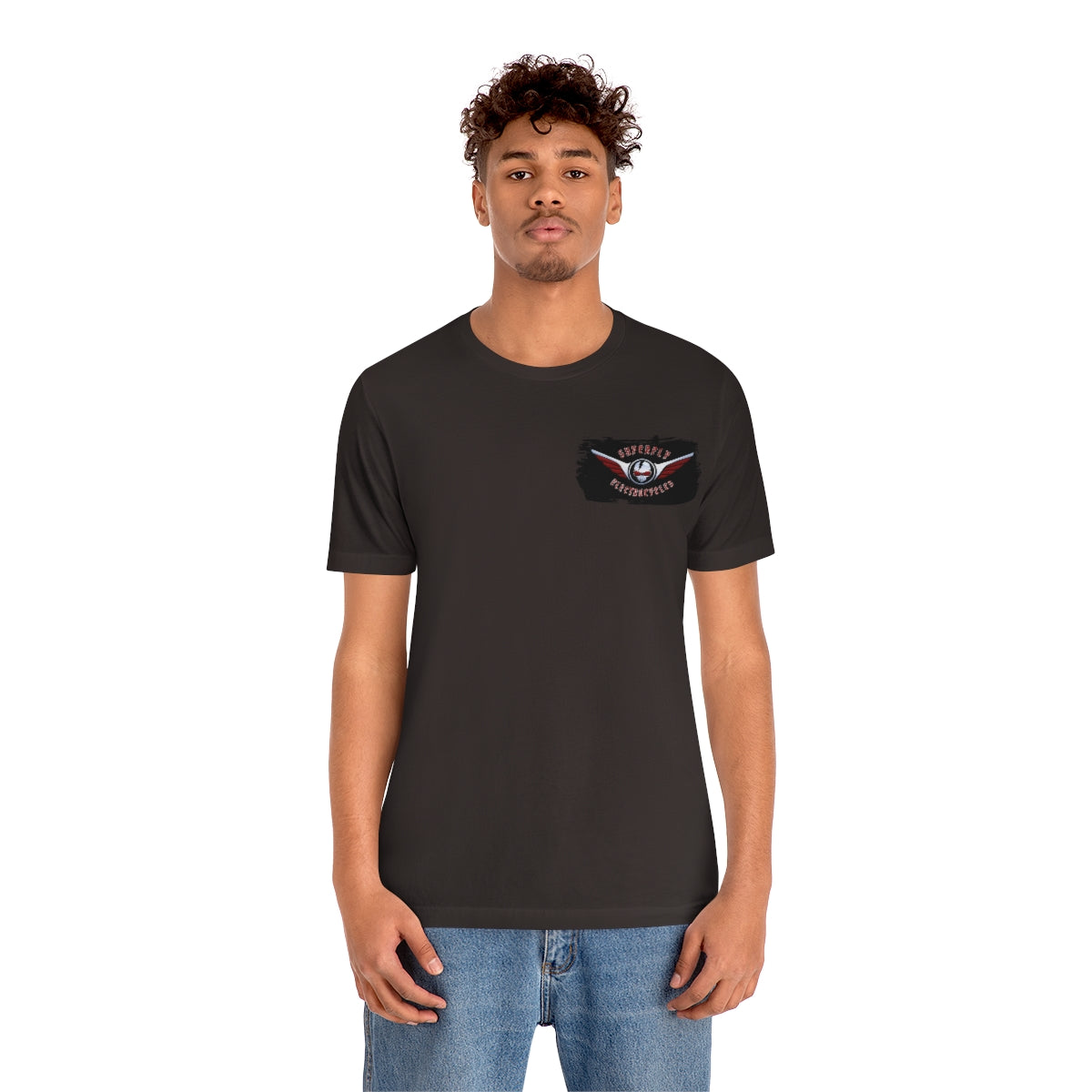 Official Superfly Electrocycle Shop Tee Shirt (F/B Print)- Unisex Jersey Short Sleeve Tee