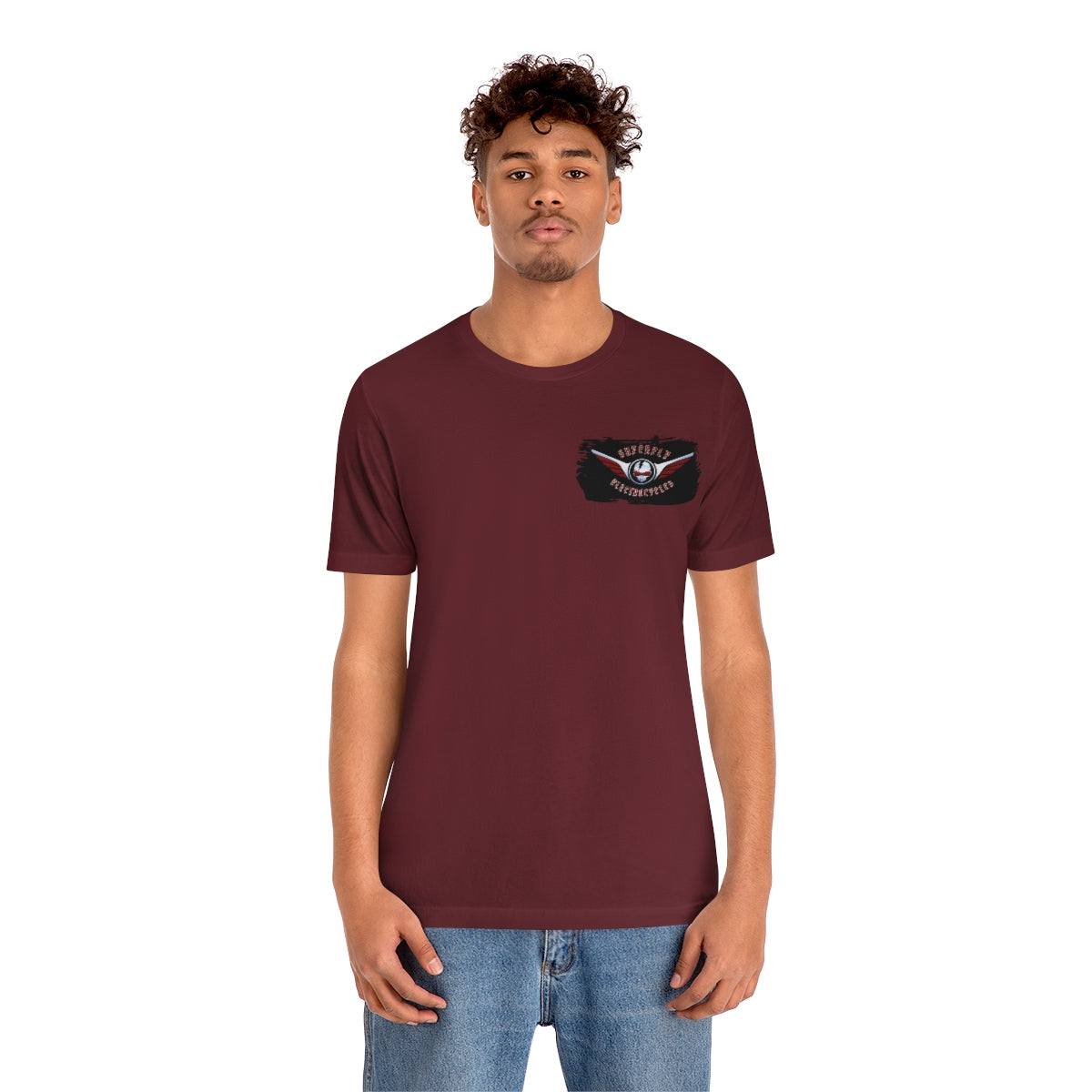 Official Superfly Electrocycle Shop Tee Shirt (F/B Print)- Unisex Jersey Short Sleeve Tee
