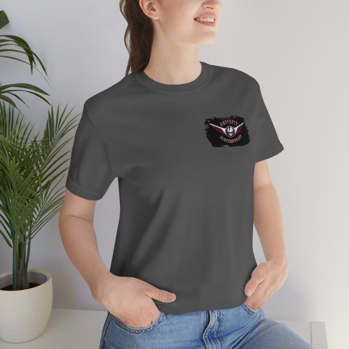 Official Superfly Electrocycle Shop Tee Shirt (F/B Print)- Unisex Jersey Short Sleeve Tee
