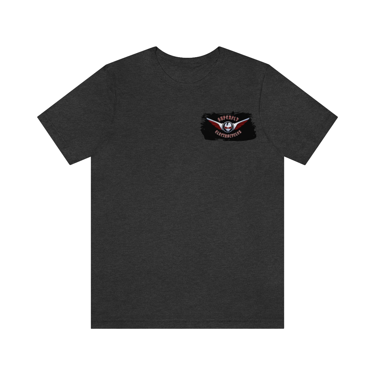 Official Superfly Electrocycle Shop Tee Shirt (F/B Print)- Unisex Jersey Short Sleeve Tee